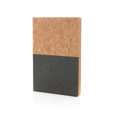 Logotrade promotional product image of: A5 cork & kraft notebook